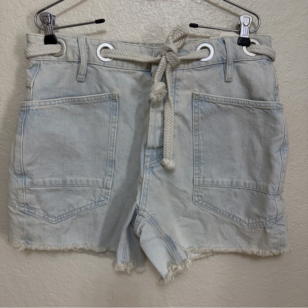 New Free People We The Free Moxie Barrel Shorts - Picture 9 of 13